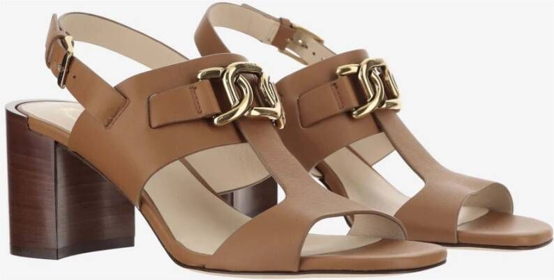 TOD'S High Heel Sandals Brown Dames