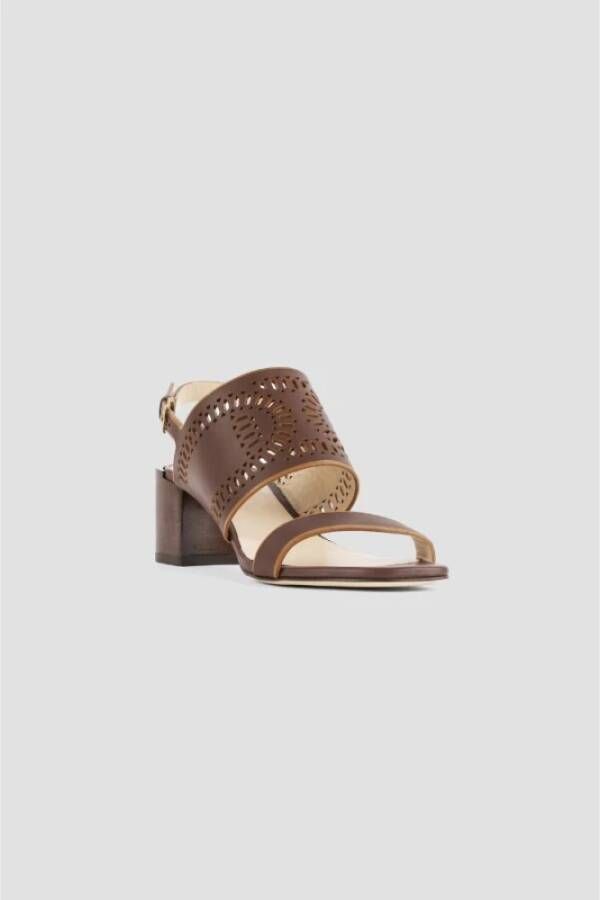 TOD'S High Heel Sandals Brown Dames