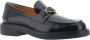 TOD'S Iconische Logo Patentleren Loafers Black Dames - Thumbnail 2