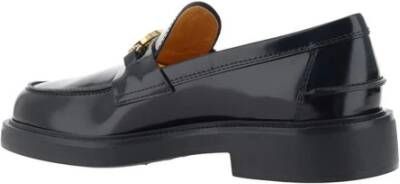 TOD'S Iconische Logo Patentleren Loafers Black Dames