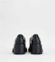 TOD'S Italiaanse leren mocassins met metalen detail Black Dames - Thumbnail 4