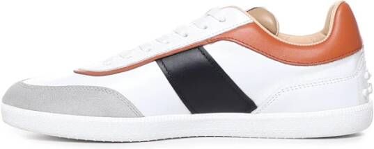 TOD'S Italiaanse Leren Sneakers Meerkleurig Heren