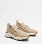 TOD'S Kate Slip-on Sneakers in Stof Beige Dames - Thumbnail 5