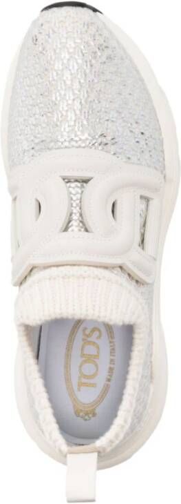 TOD'S Kate Technische Stoffen Sneakers White Dames