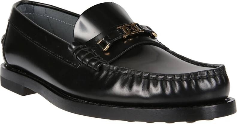 TOD'S Ketting Loafers Black Dames