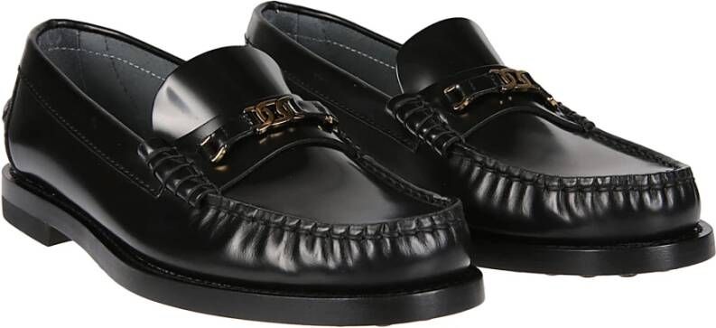 TOD'S Ketting Loafers Black Dames