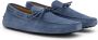 TOD'S Klassieke leren instappers Blue Heren - Thumbnail 2