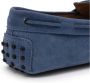 TOD'S Klassieke leren instappers Blue Heren - Thumbnail 6