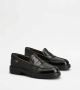 TOD'S Klassieke Leren Loafers Black Dames - Thumbnail 2