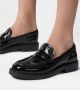 TOD'S Klassieke Leren Loafers Black Dames - Thumbnail 6