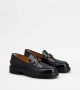 TOD'S Klassieke Leren Loafers Black Dames - Thumbnail 2