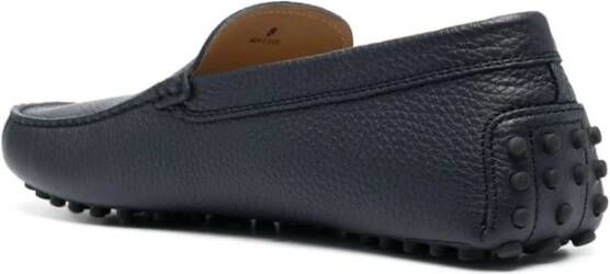 TOD'S Klassieke Leren Loafers Blue Heren