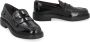 TOD'S Klassieke leren loafers met brogue detail Black Dames - Thumbnail 7