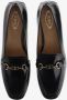 TOD'S Leren Loafers Amandel Teen Rubber Zool Black Dames - Thumbnail 2