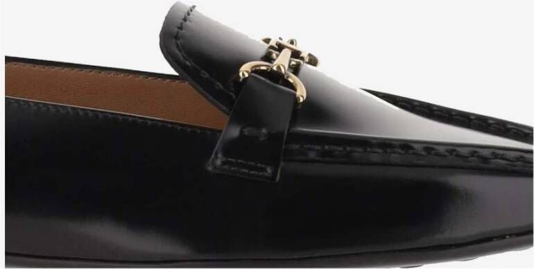 TOD'S Klassieke Leren Loafers voor Heren Black Dames