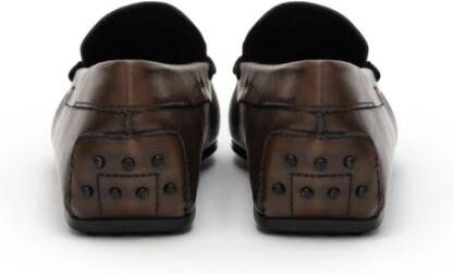 TOD'S Klassieke Loafer Schoen Brown Heren