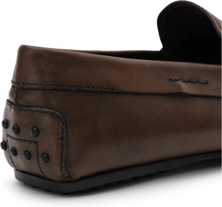 TOD'S Klassieke Loafer Schoen Brown Heren