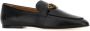 TOD'S Klassieke Zwarte Leren Loafers Black Dames - Thumbnail 2