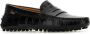 TOD'S Klassieke Zwarte Leren Loafers Black Dames - Thumbnail 2