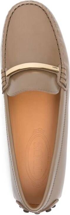 TOD'S Koffiebruin Amandel Teen Schoenen Brown Dames