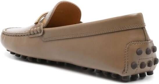 TOD'S Koffiebruin Amandel Teen Schoenen Brown Dames