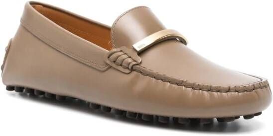 TOD'S Koffiebruin Amandel Teen Schoenen Brown Dames