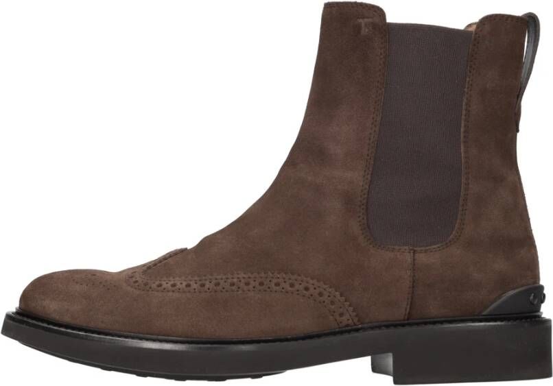 TOD'S Laarzen Bruin Brown Heren