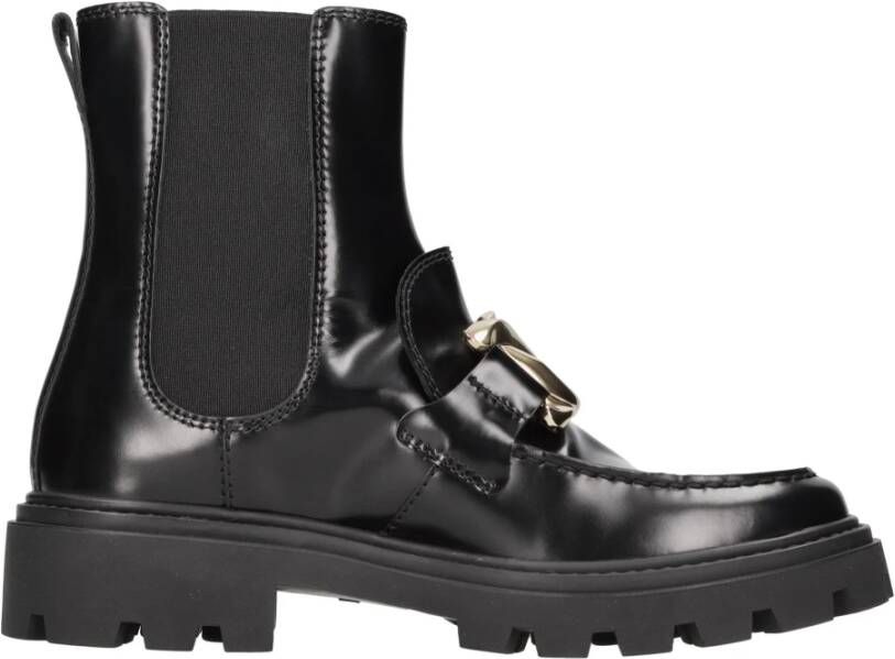 TOD'S Laarzen Zwart Black Dames