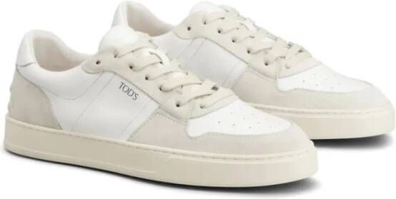 TOD'S Lage Sneakers White Heren