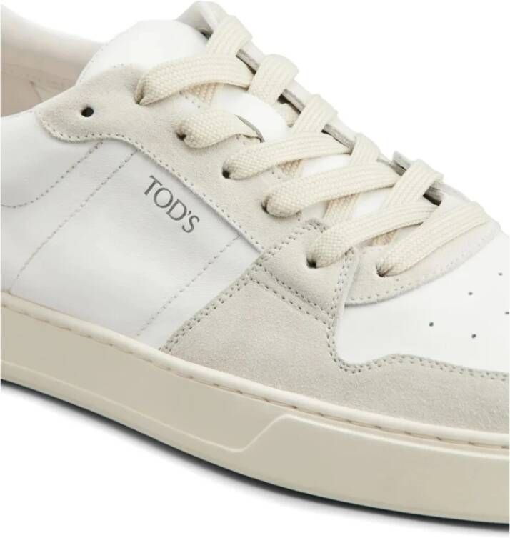 TOD'S Lage Sneakers White Heren