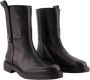 TOD'S Leather boots Black Dames - Thumbnail 2