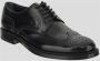 TOD'S Leren Derby Schoen Black Heren - Thumbnail 1