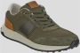 TOD'S Leren hardloopschoen Green Heren - Thumbnail 1