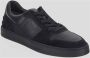 TOD'S Leren Lace-Up Sneaker Black Heren - Thumbnail 1