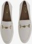 TOD'S Leren Loafer met Horsebit Detail White Dames - Thumbnail 2