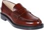 TOD'S Leren Loafer met Rubberen Zool Brown Dames - Thumbnail 2