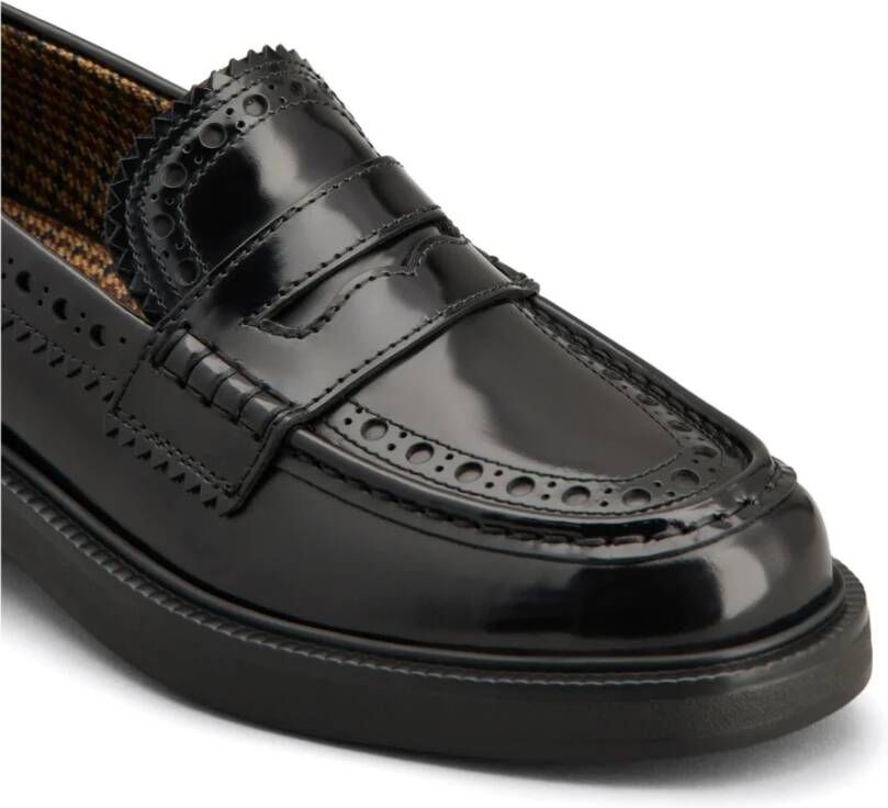 TOD'S Leren Loafer Schoen Black Dames