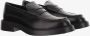 TOD'S Leren Loafers Amandel Teen Front Strap Black Heren - Thumbnail 8