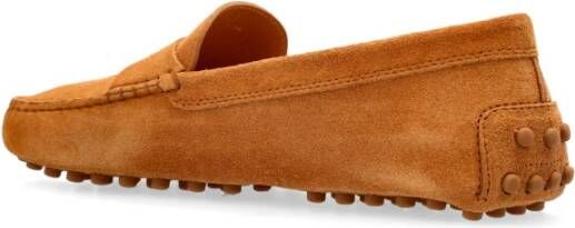 TOD'S Leren loafers Brown Dames