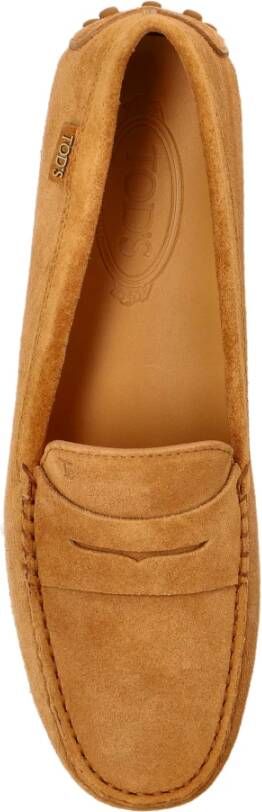 TOD'S Leren loafers Brown Dames