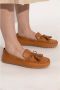 TOD'S Leren loafers Brown Dames - Thumbnail 2