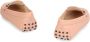 TOD'S Elegante leren loafers met metalen kettingdetail Pink Dames - Thumbnail 4