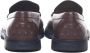 TOD'S Leren Loafers Rubberen Zool Made in Italy Brown Heren - Thumbnail 7