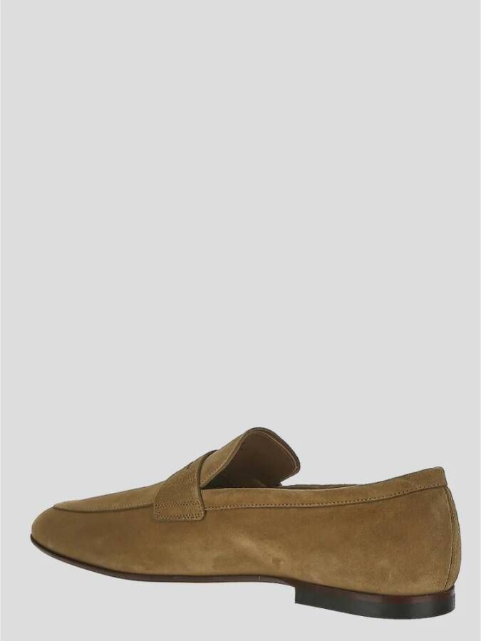 TOD'S Leren Loafers voor Heren Brown Heren