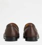 TOD'S Leren Mocassin Schoenen met Rubberen Zool Brown Heren - Thumbnail 3