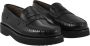 TOD'S Leren Moccasin met Rubberen Zool Black Heren - Thumbnail 5