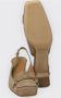 TOD'S Leren Sandalen met Barband Brown Dames - Thumbnail 3