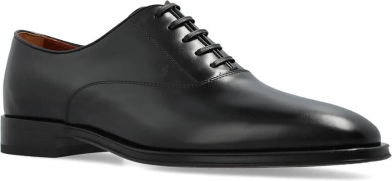 TOD'S Leren schoenen Black Heren