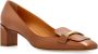 TOD'S Leren schoenen met hak Brown Dames - Thumbnail 4