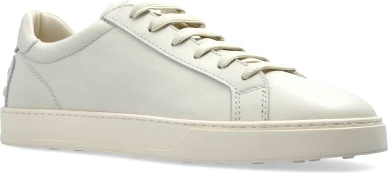 TOD'S Leren sneakers White Heren